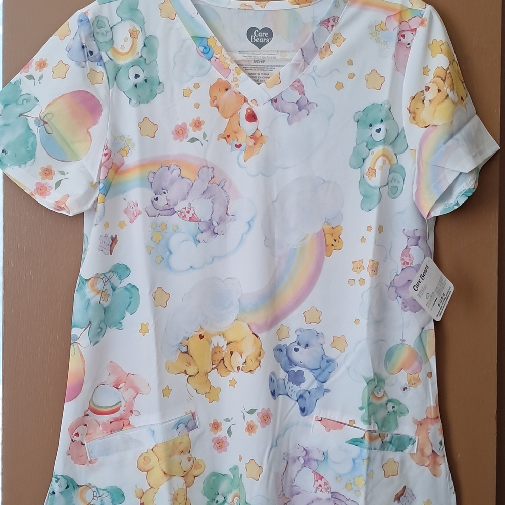 Care Bears Scrub top - Multicolor